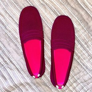 Rothy’s The Driver in Raspberry